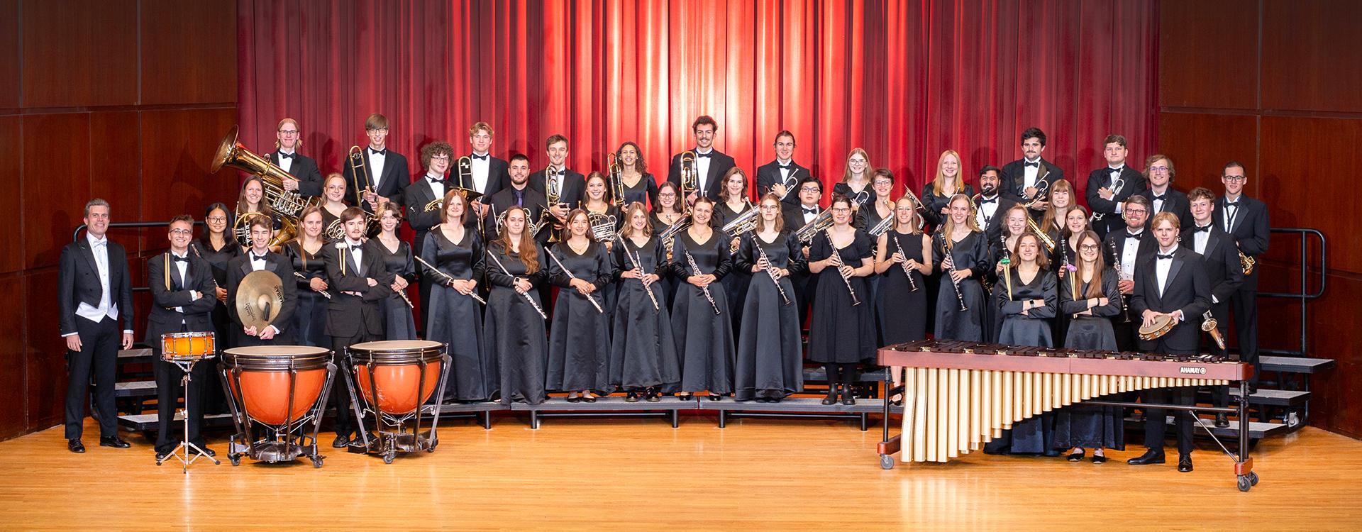 Concert band group image